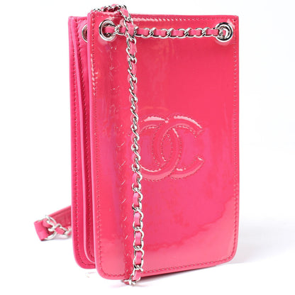 Chanel Timeless Patent Phone Holder Bag