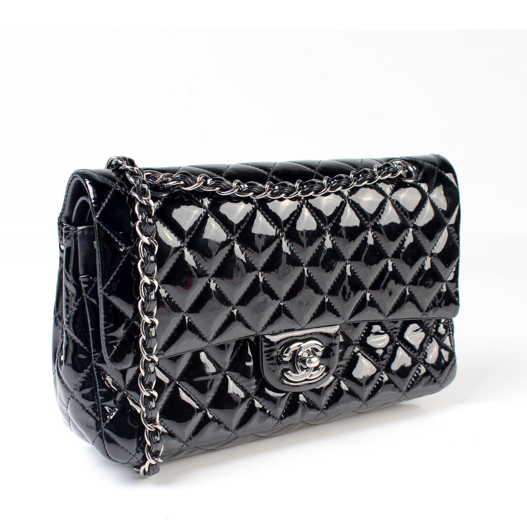Chanel Classic Flap Medium Patent 20M Bag