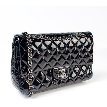 Chanel Classic Flap Medium Patent 20M Bag