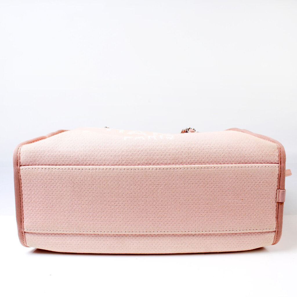 Chanel Deauville Bowling Canvas 20M Bag