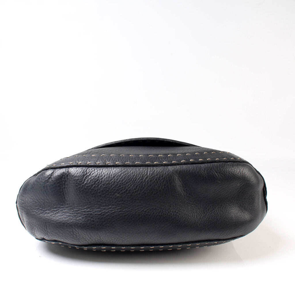 Fendi Leather Stitch Crossbody Bag