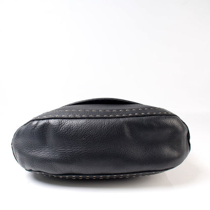 Fendi Leather Stitch Crossbody Bag