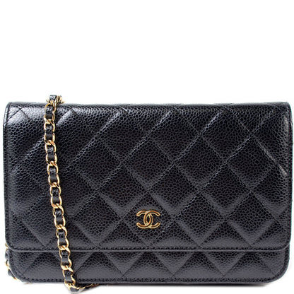 Chanel WOC Classic Quilted Caviar 24M Bag
