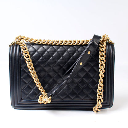 Chanel Boy Flap Medium Newer Lambskin 25M Bag