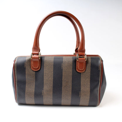 Fendi Pequin Small Boston Bag
