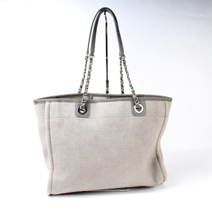 Chanel Deauville Canvas Tote Small 20M Bag