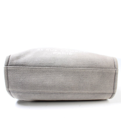 Chanel Deauville Canvas Tote Small 20M Bag