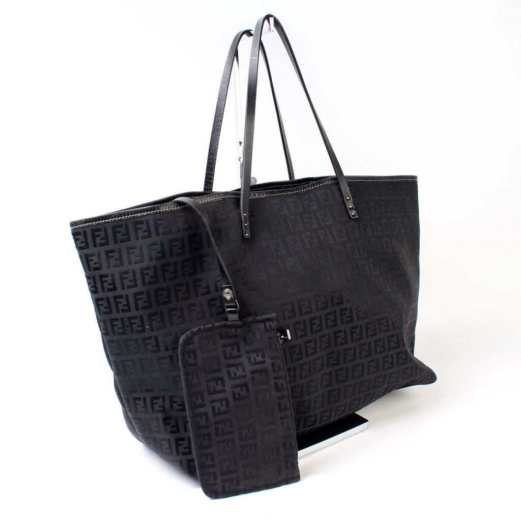 Fendi 8BH005 Zucchino Soft Tote Bag