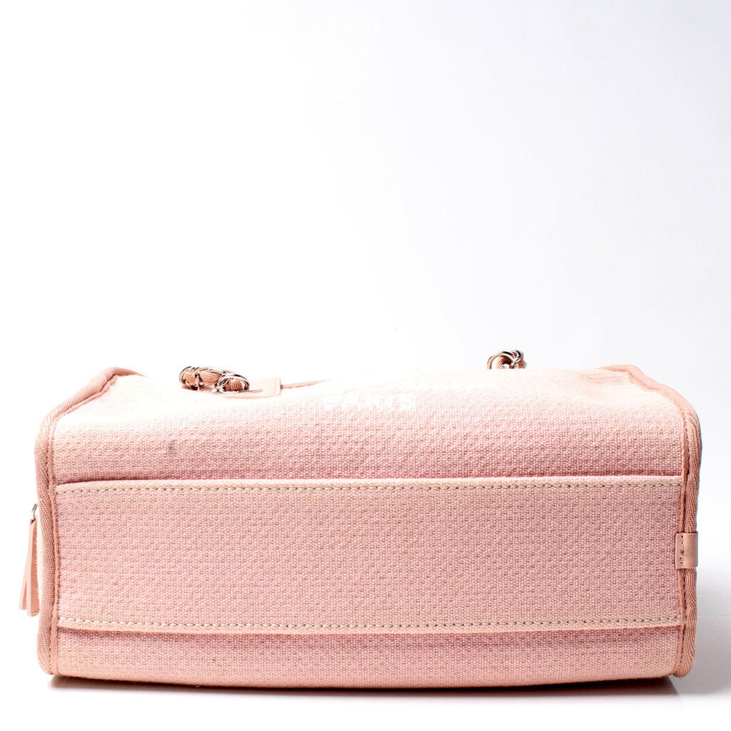 Chanel Deauville Bowling Canvas 20M Bag