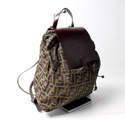 Fendi 15980 Vintage Zucca Backpack Small Bag