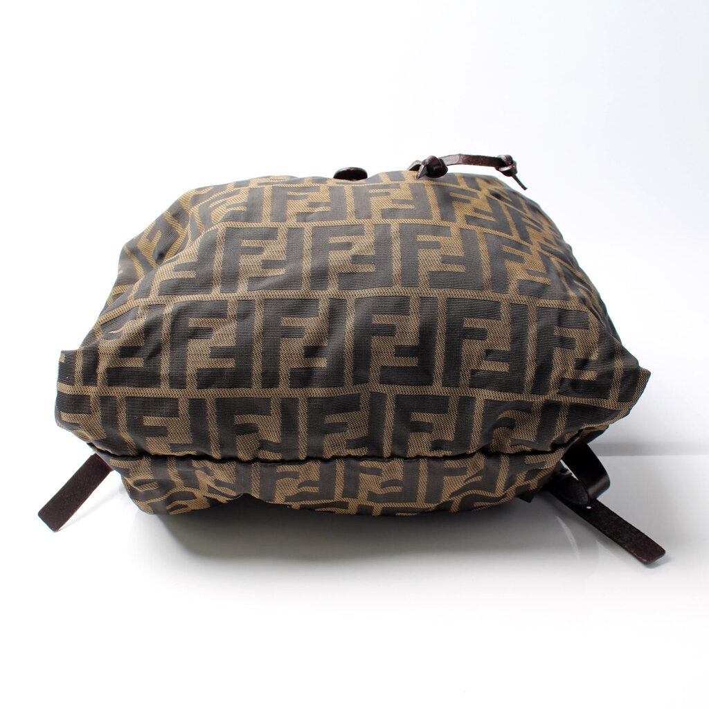 Fendi 15980 Vintage Zucca Backpack Small Bag