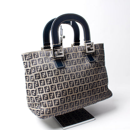 Fendi Zucchino Top Handle Bag