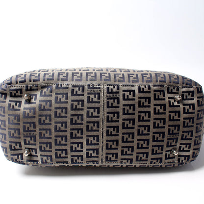 Fendi Zucchino Top Handle Bag