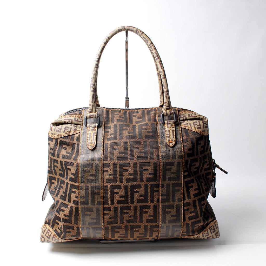 Fendi 8BL096 Zucca / Zucchino Top Handle Bag