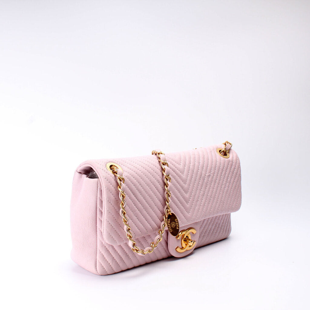 Chanel Chevron Medium Flap 21M Bag