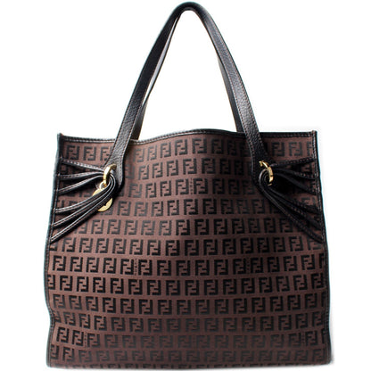 Fendi 8BH153 Zucchino Canvas Tote Bag