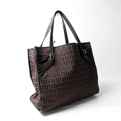Fendi 8BH153 Zucchino Canvas Tote Bag