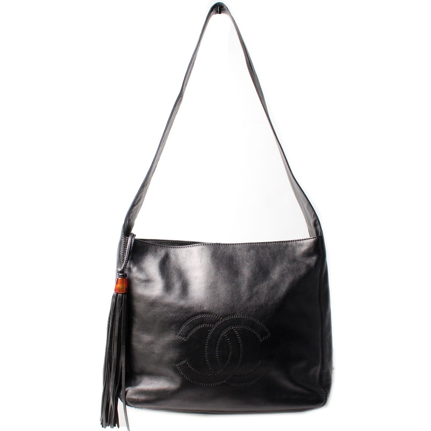 Chanel Vintage CC Tassle Shoulder Bag