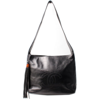 Chanel Vintage CC Tassle Shoulder Bag