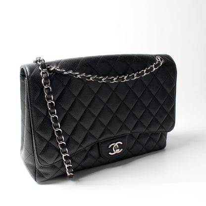 Chanel Classic Flap Maxi Caviar 14M Bag
