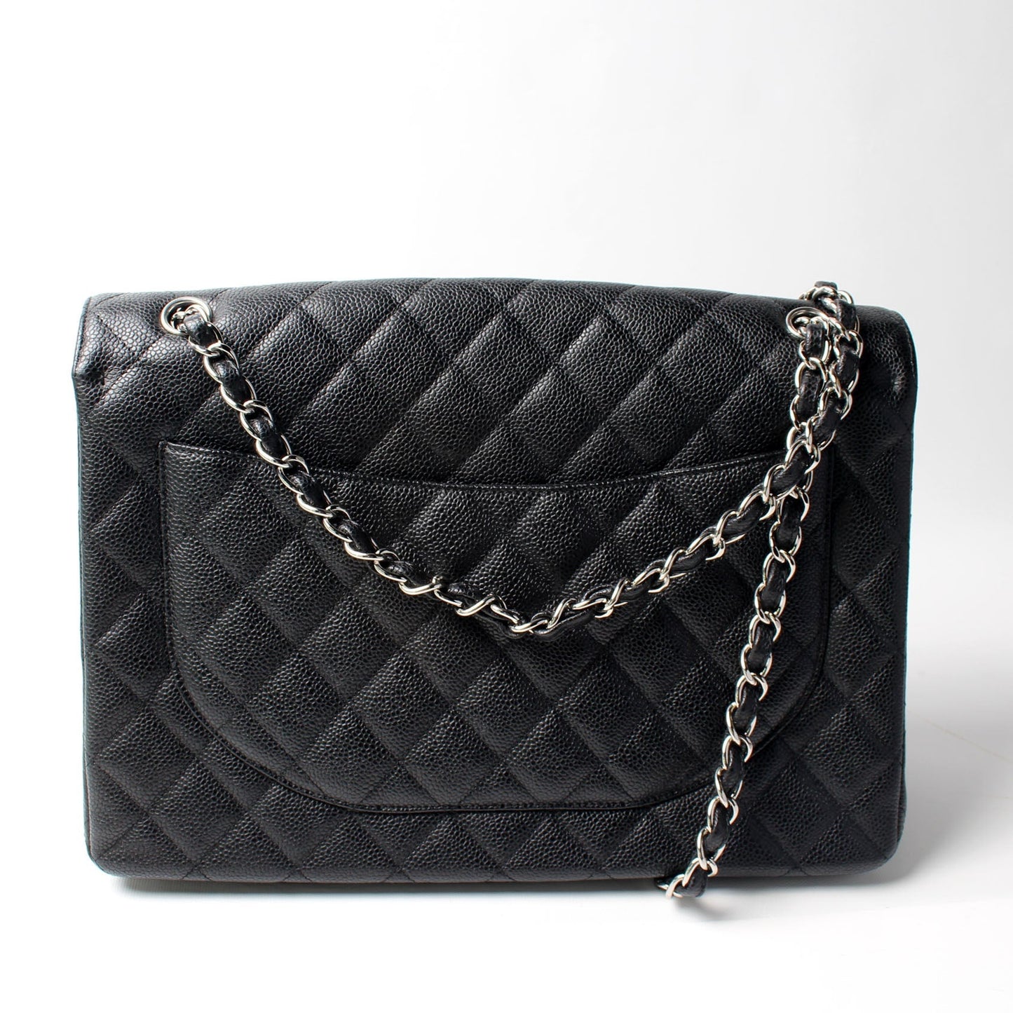 Chanel Classic Flap Maxi Caviar 14M Bag