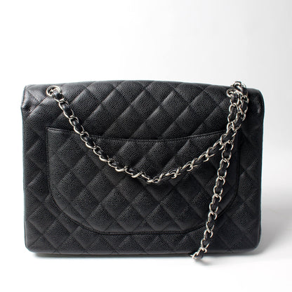 Chanel Classic Flap Maxi Caviar 14M Bag