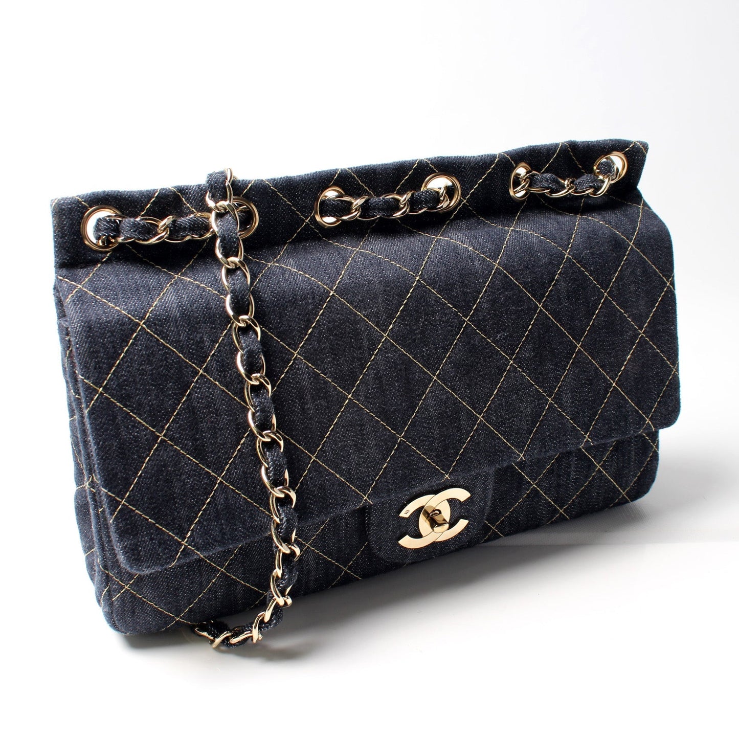 Chanel Denim Flap 10M Bag