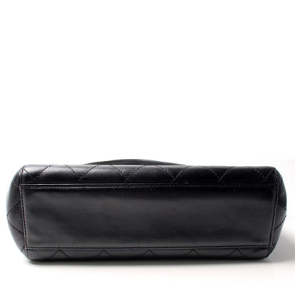 Chanel CC Flap Vintage Evening Lambskin Bag
