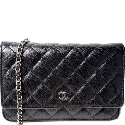 Chanel WOC Classic Quilted Caviar 27M Bag