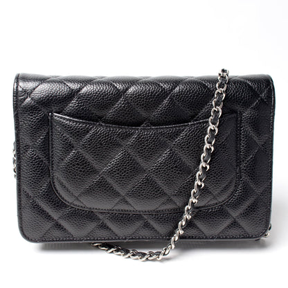 Chanel WOC Classic Quilted Caviar 27M Bag
