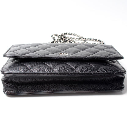 Chanel WOC Classic Quilted Caviar 27M Bag