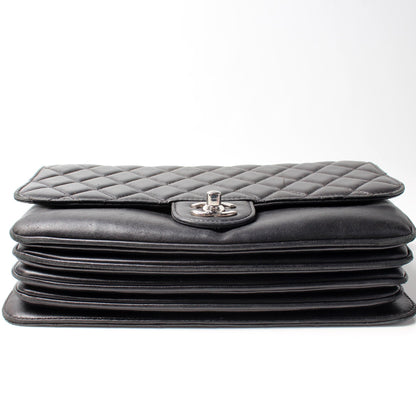 Chanel 4 Accordian Flap Lambskin 16M Bag