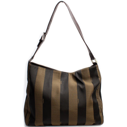 Fendi 22826 Pequin Hobo Bag