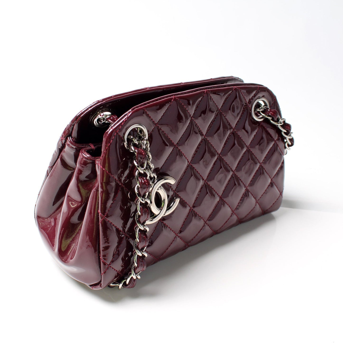 Chanel Just Mademoiselle Small Patent 15M Bag