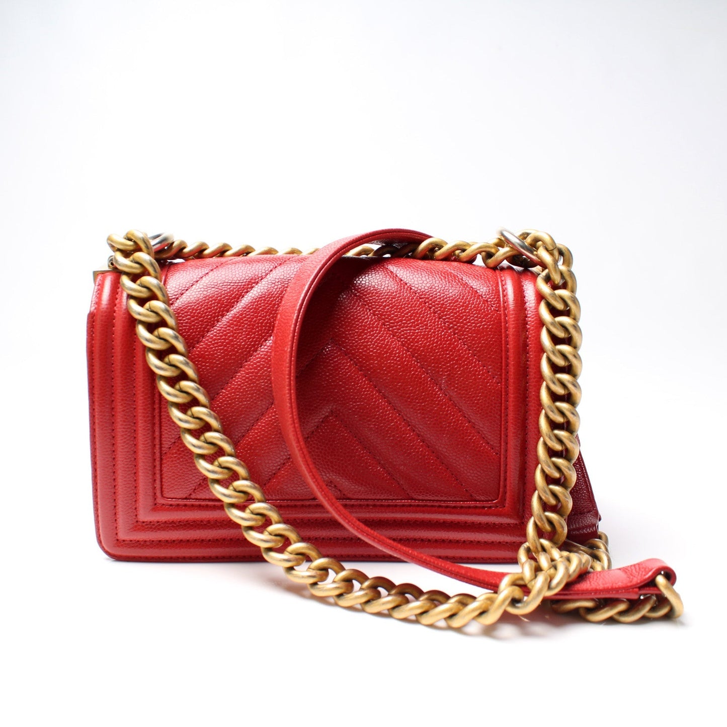 Chanel Boy Flap Small Caviar 25M Bag