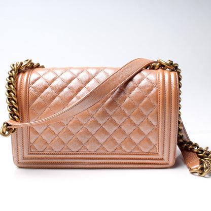Chanel Boy Flap Medium Old Caviar 20M Bag