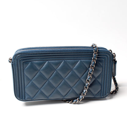 Chanel WOC CC Double Zip 22M Bag