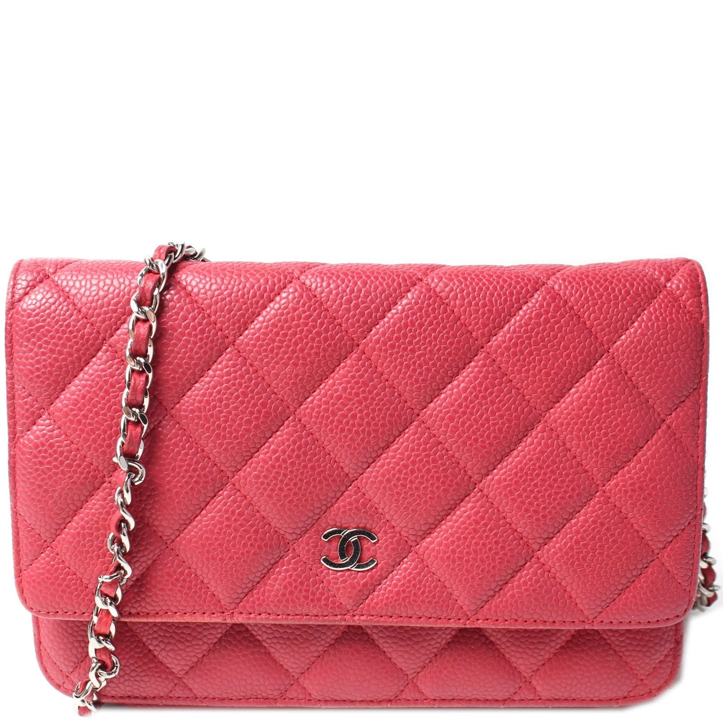 Chanel WOC Classic Quilted Caviar 18M Bag