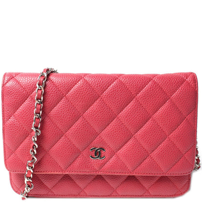 Chanel WOC Classic Quilted Caviar 18M Bag