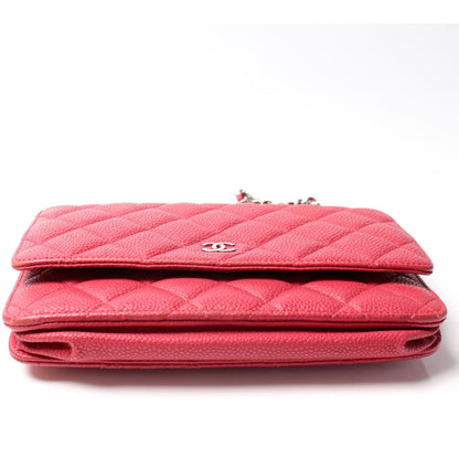Chanel WOC Classic Quilted Caviar 18M Bag