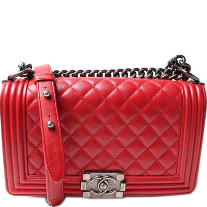 Chanel Boy Flap Medium Old Lambskin 20M Bag