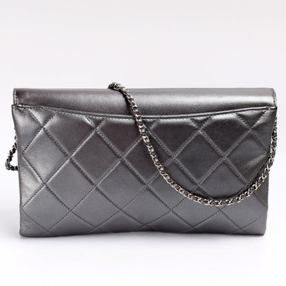 Chanel Chain Clutch Retro Label Lambskin 23M Bag