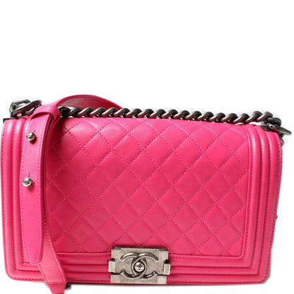Chanel Boy Flap Medium Old Lambskin 19M Bag