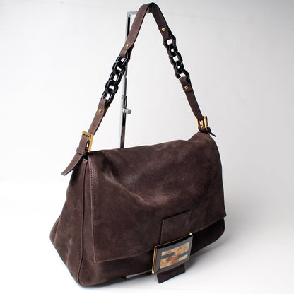 Fendi 8BR638 Forever Mama Laminated Leather Bag