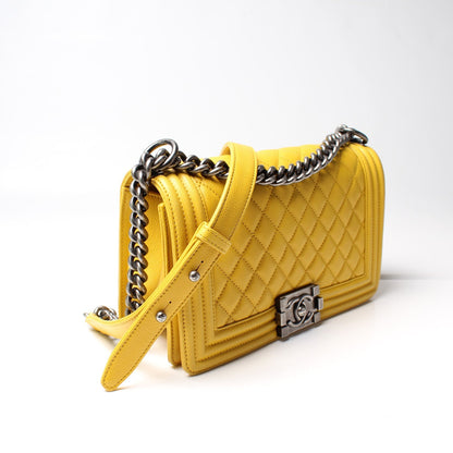 Chanel Boy Flap Medium Old Lambskin 15M Bag