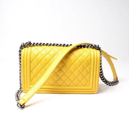 Chanel Boy Flap Medium Old Lambskin 15M Bag