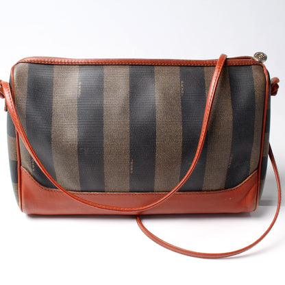 Fendi Pequin Stripe Crossbody Bag