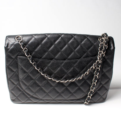 Chanel Classic Flap Maxi Caviar 10-13M Bag