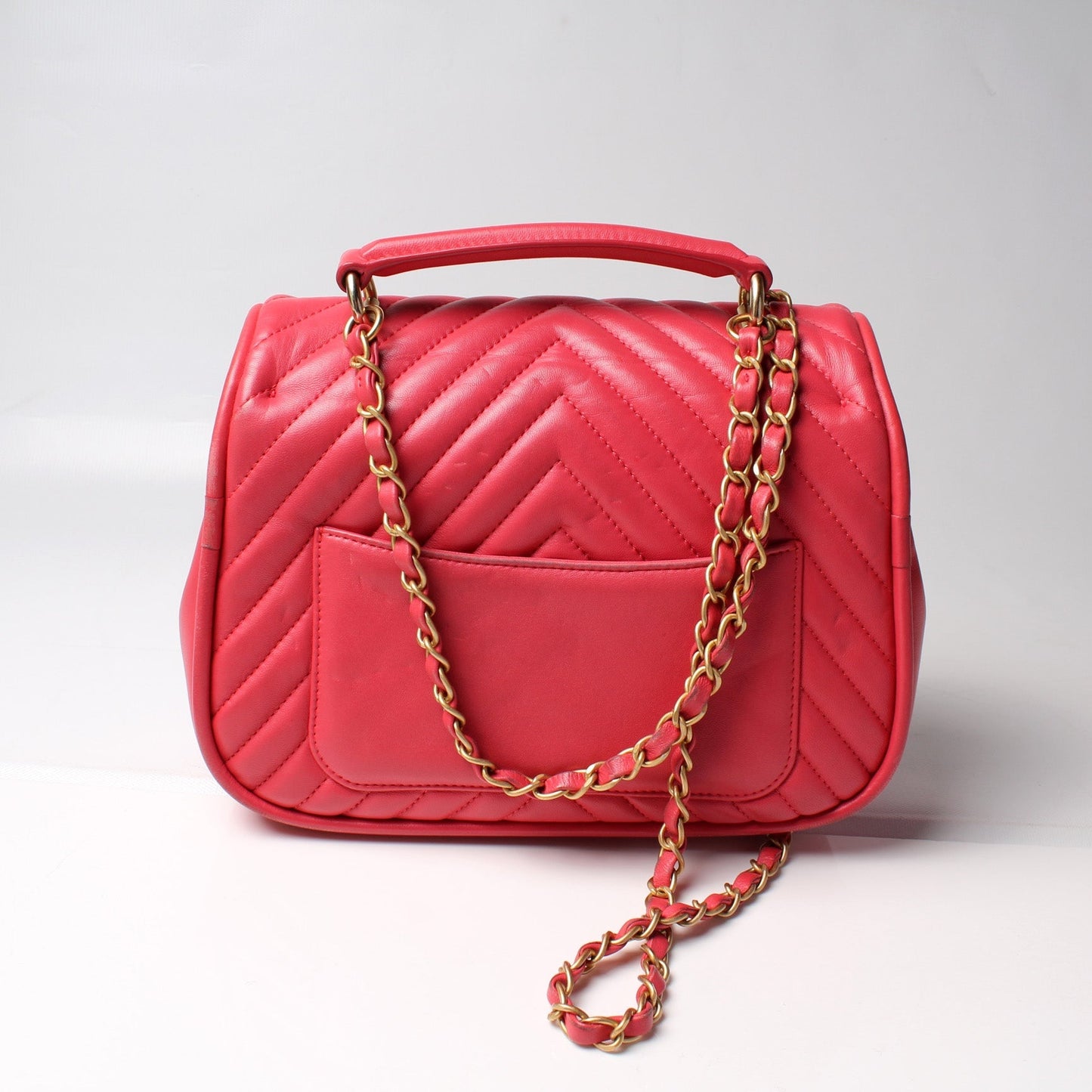 Chanel Flap W/ Handle LAM 24M Bag