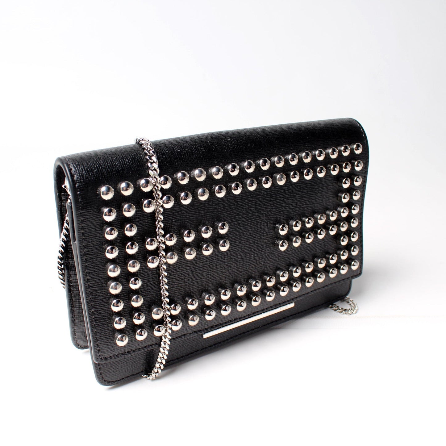Fendi 8M0346 Studded Tube WOC Bag